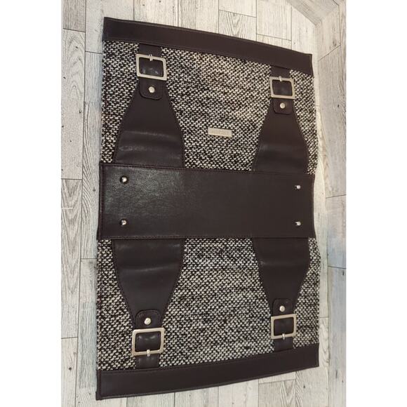 MICHE Classic Shell Roxanne Dark Brown Tweed Great Condition Purse Shell Medium - Picture 2 of 12